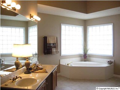 A glamour bath to be envied with separate shower.