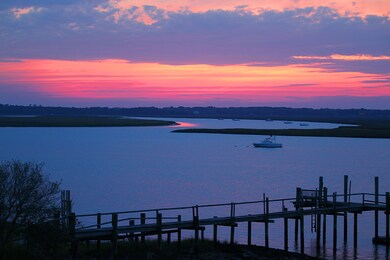 Blue Sunset at Folly