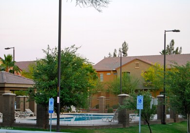 Across from Community Pool