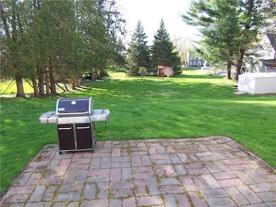Rear patio
