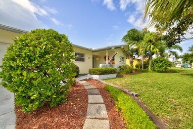 walkway to front door