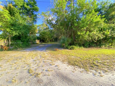 Entrance to the lot
