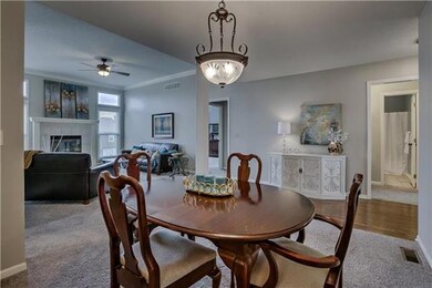 View of Great Room & Entry from Dining Room!