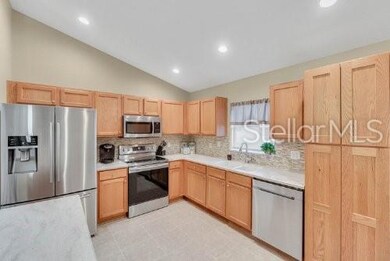 Updated Kitchen With Backsplash