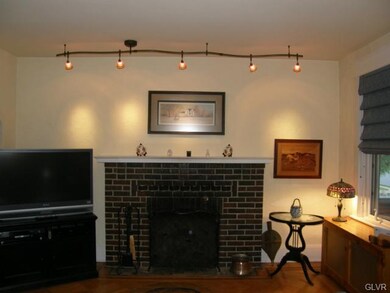 Living Room with Gas Fireplace