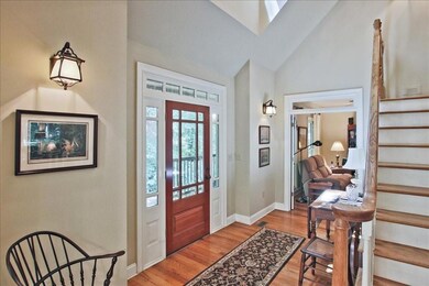 Front entrance with sitting room/office to the left
