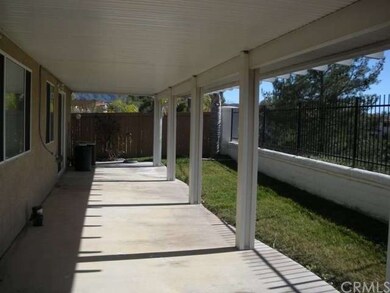 Covered Rear Patio