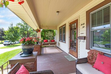 Large front porch