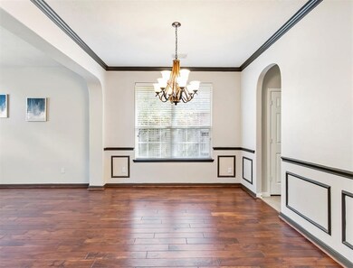 Formal living extends to formal dining