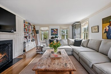 Family Room with built-ins