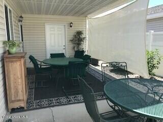 Back patio