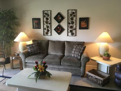 Spacious living room