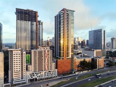 View of city skyline