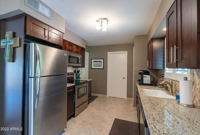 kitchen / entry door to garage