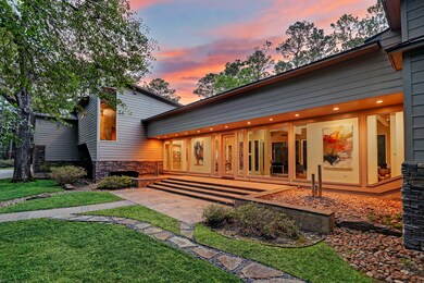 The architect custom designed this home to maximize the beauty of the outdoors from every room.