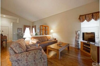 Living room entry and exit view