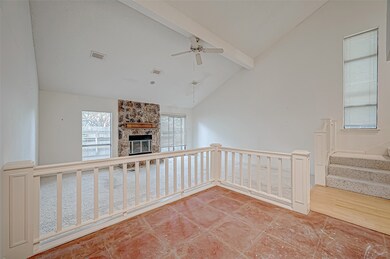 A cozy Dining Area, open to the Living Room, is se