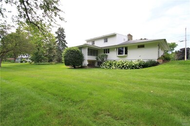 A perfectly manicured backyard just waiting for yo