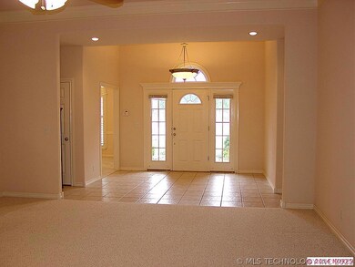 Grand front entry