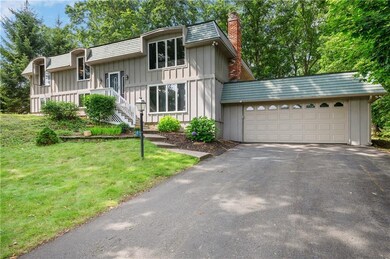 Deep Driveway Leading to 2 Car Garage