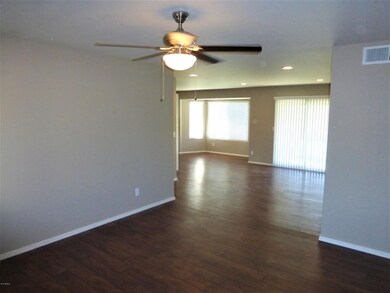 Livingroom to Familyroom and Kitchenette