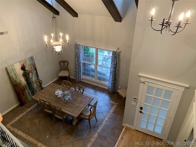 Formal Dining Room and Entry Way from upstairs lan