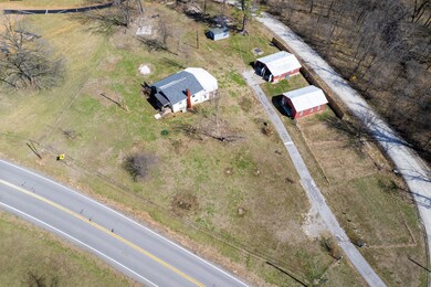 aerial with sheds x3