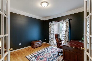 The Office/Study includes hardwood floors, new pai