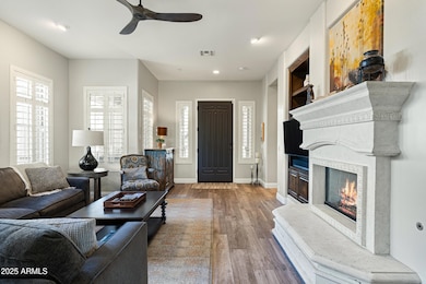 Bright and airy living space