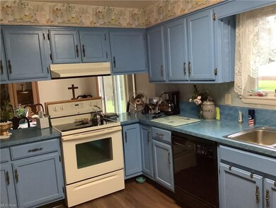 Kitchen view to dining room
