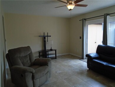 Great room with sliders to private patio area