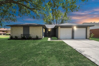 The house features modern updates throughout.