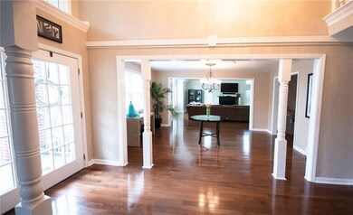 View from current Dining Room to the Family Room