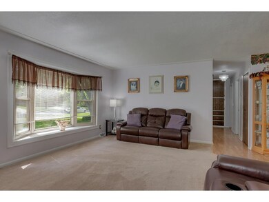 Spacious living room.