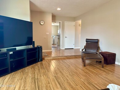 Looking to front door & laundry room