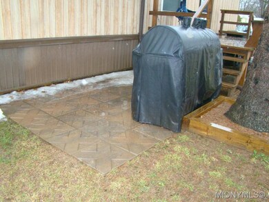 Concrete block Patio