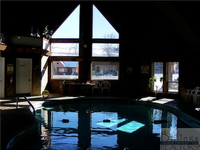 Indoor pool and hot tub