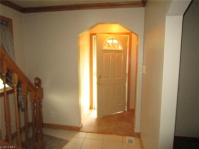 Front Door Entry into the Center Hall
