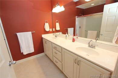 Master Bathroom with Double Sinks