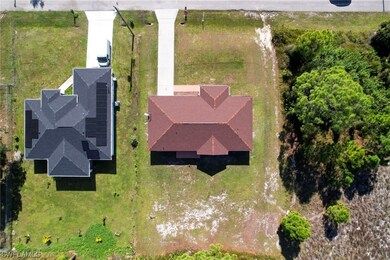 Top-down showing the entire lot.