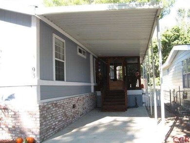 One of two covered carports.