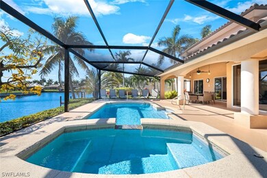 Large East facing pool + spa with new cage install