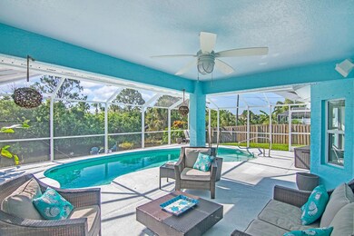 Enclosed Back Patio and Pool