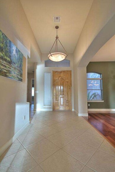 Entry from Family Room area