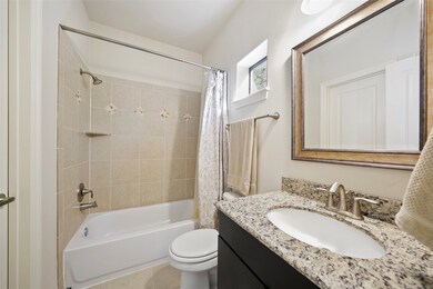 Beautifully appointed first floor bath includes la