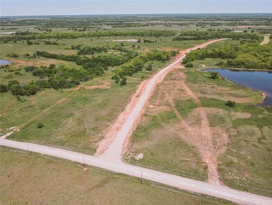 Overview of rural landscape featuring a nearby bod