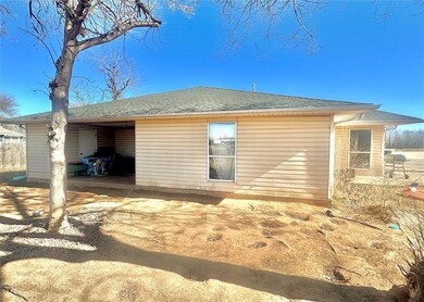 View of back of property