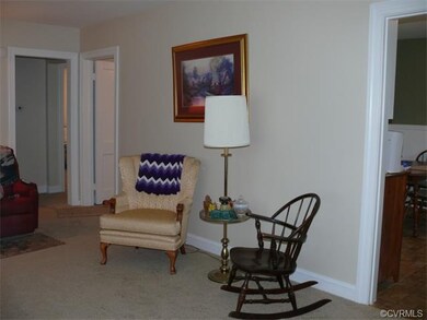 Living Room:  Freshly painted walls, ceiling, and 