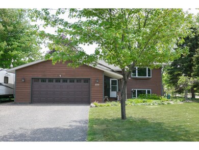 Corner lot with extra driveway parking