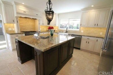 The Cabinets in the island are pass through for a 